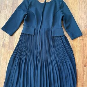 Maternity Luxe by Seraphine Midnight Blue and Blush Dresses